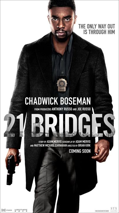 21 Bridges : Kinoposter