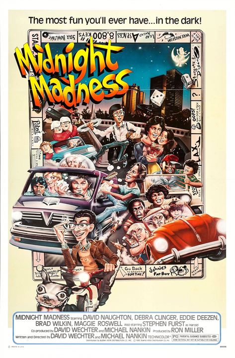 Midnight Madness: Ein ausgeflippter Haufen : Kinoposter