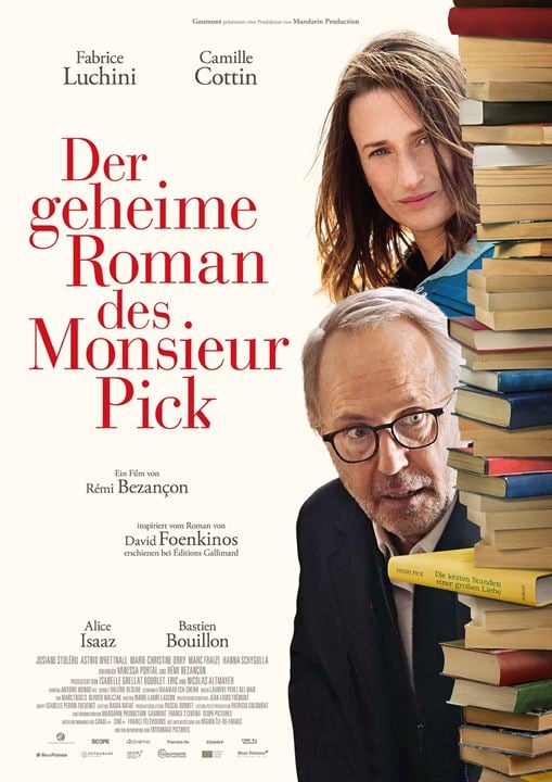 Der geheime Roman des Monsieur Pick : Kinoposter