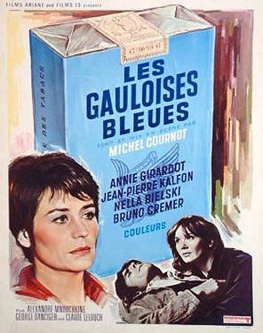 Blaue Gauloises : Kinoposter