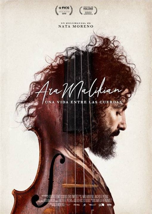 Ara Malikian: Una vida entre las cuerdas : Kinoposter