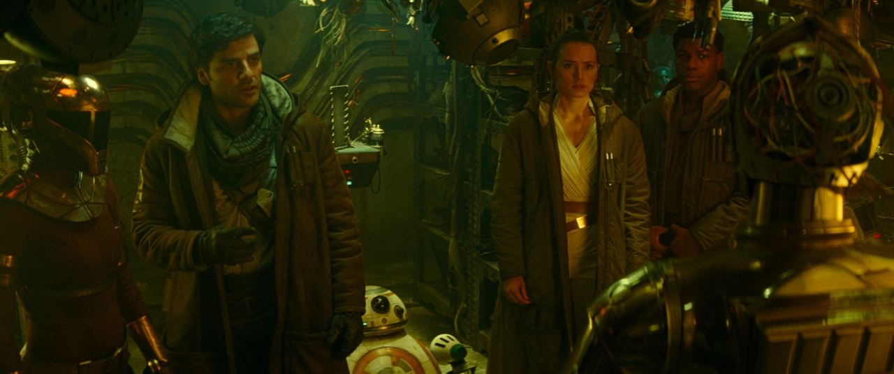 Star Wars 9: Der Aufstieg Skywalkers : Bild Oscar Isaac, John Boyega, Daisy Ridley