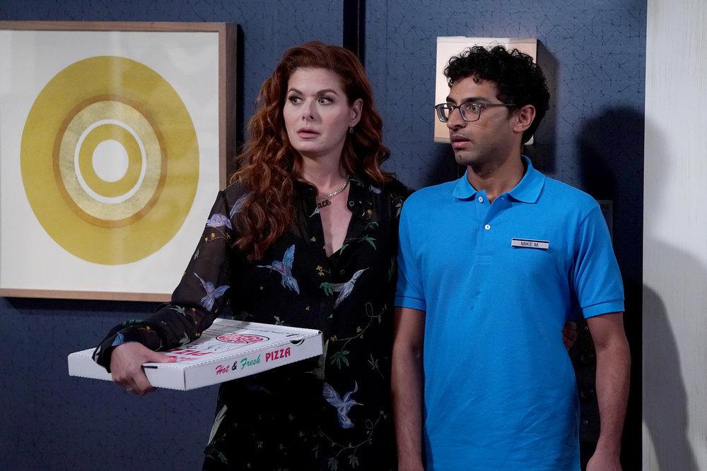 Will & Grace : Bild Karan Soni, Debra Messing