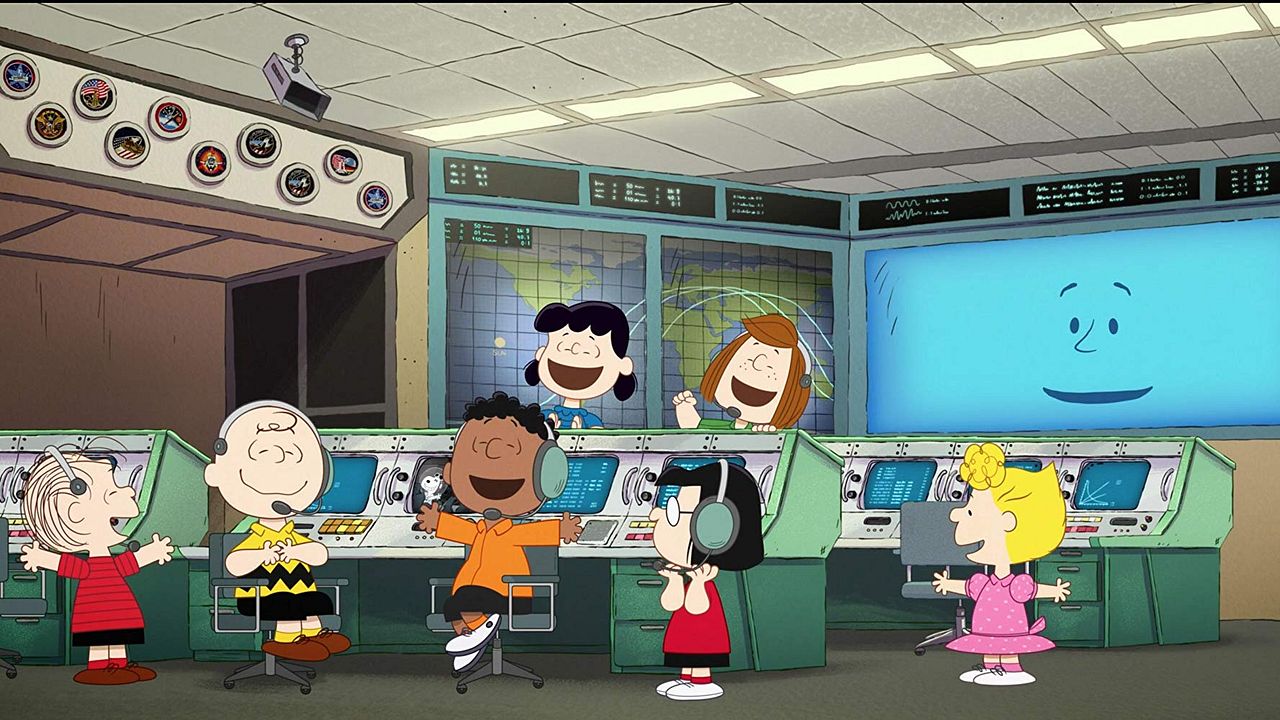 Snoopy im All : Kinoposter