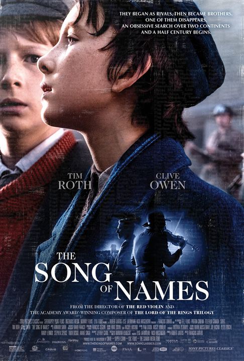 The Song Of Names : Kinoposter