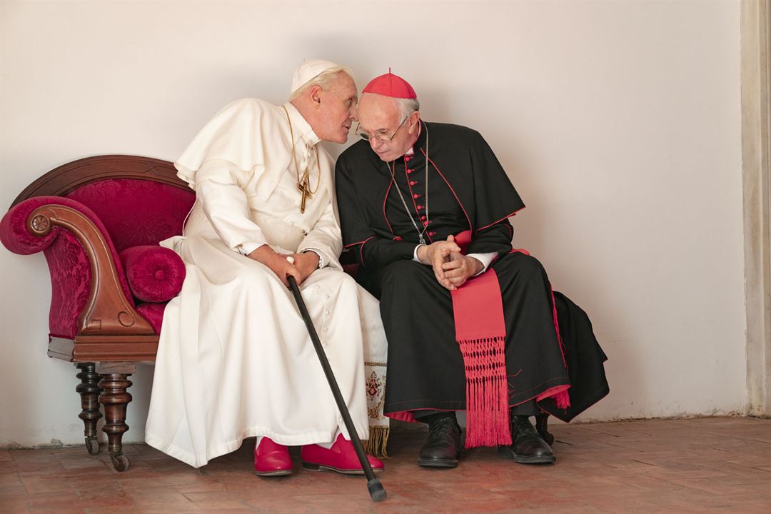 Die zwei Päpste : Bild Jonathan Pryce, Anthony Hopkins