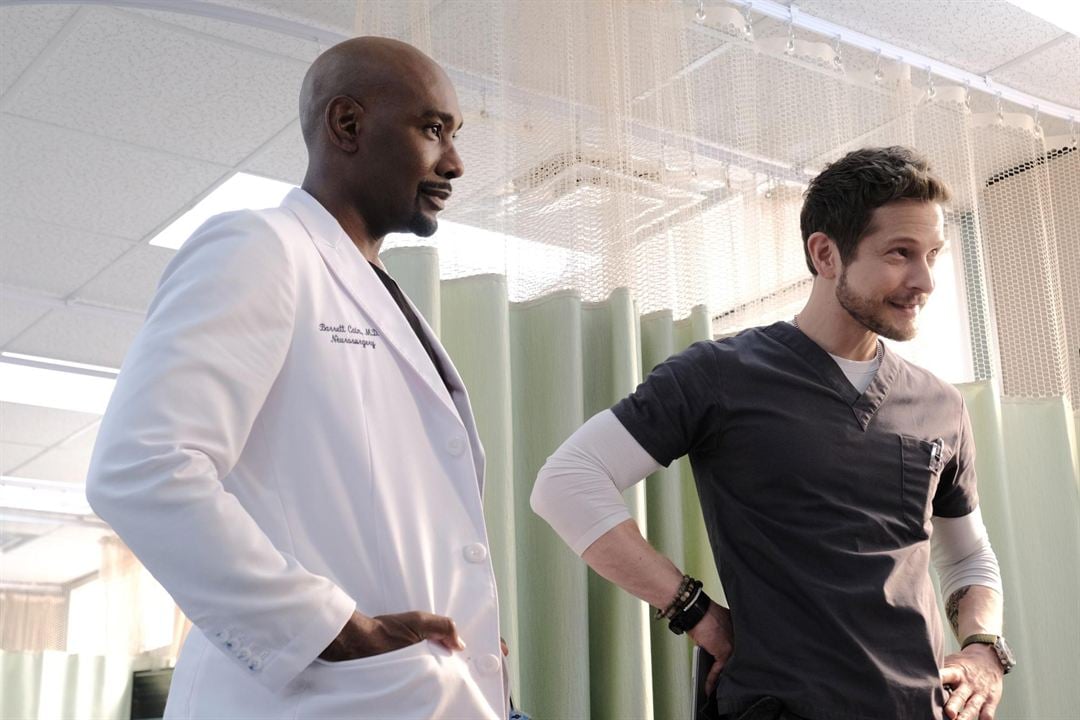 Atlanta Medical : Bild Manish Dayal, Matt Czuchry, Morris Chestnut