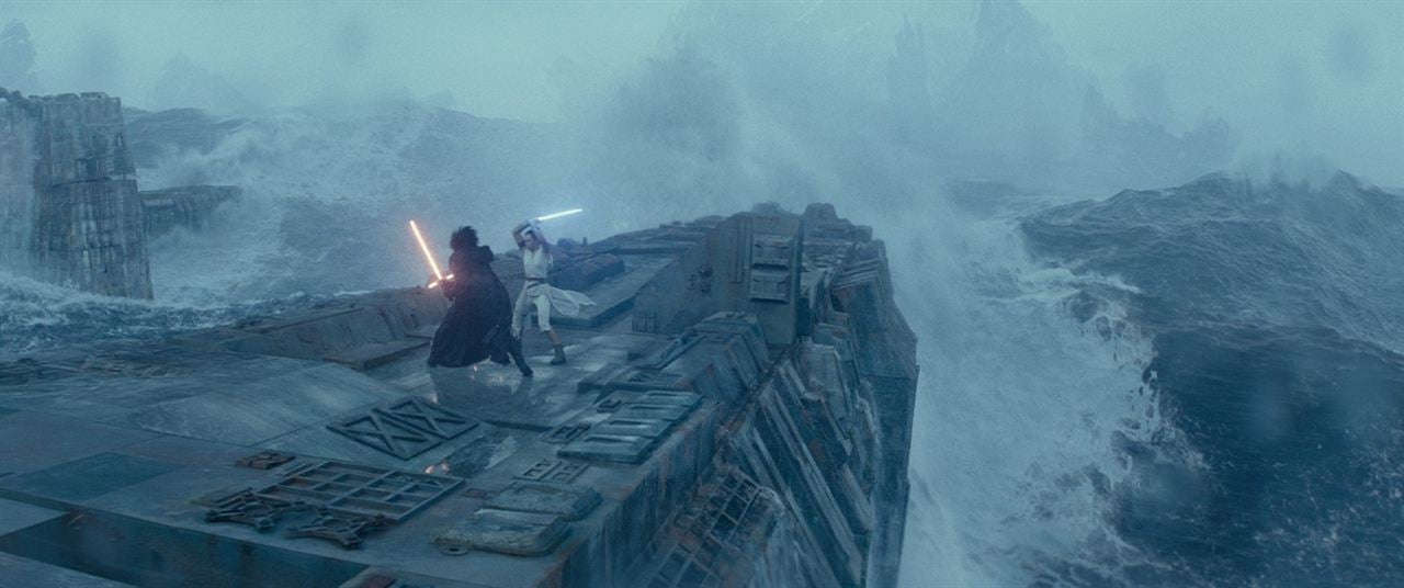 Star Wars 9: Der Aufstieg Skywalkers : Bild Daisy Ridley, Adam Driver