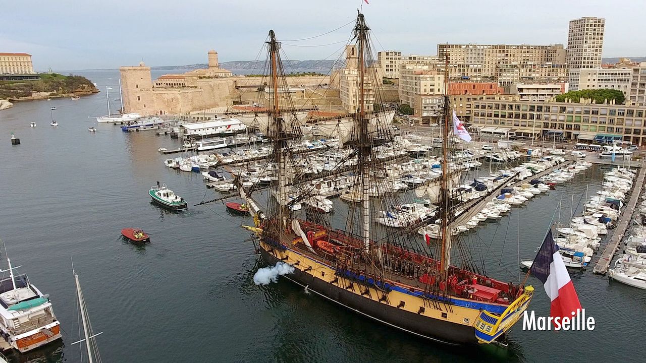 L'Hermione, De L’Atlantique À La Méditerranée : Bild