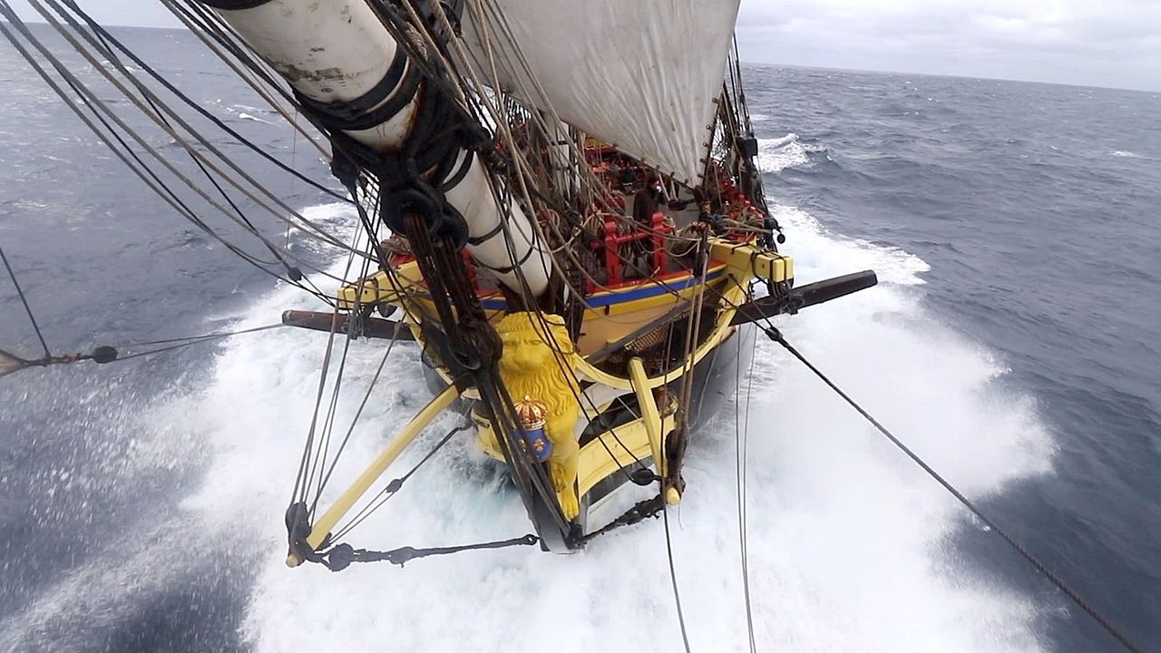 L'Hermione, De L’Atlantique À La Méditerranée : Bild