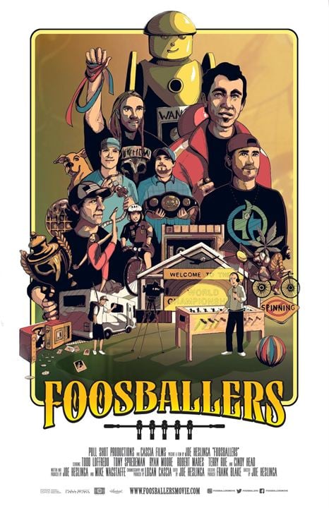 Foosballers : Kinoposter