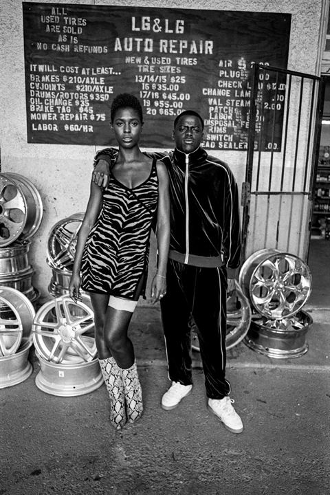 Queen & Slim : Bild Daniel Kaluuya, Jodie Turner-Smith