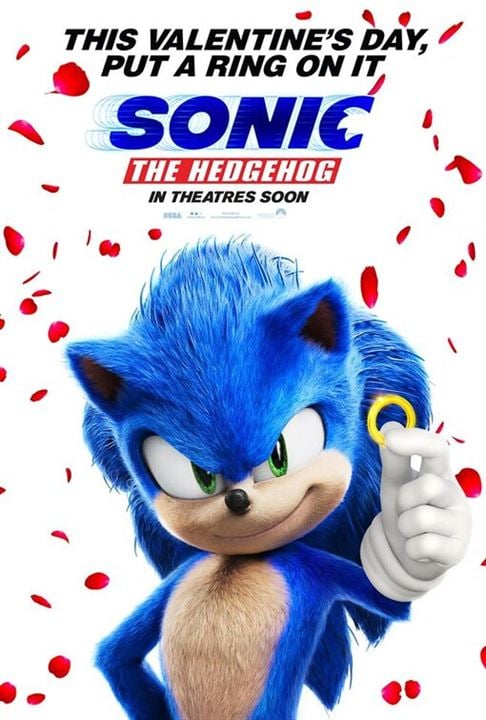 Sonic The Hedgehog : Kinoposter