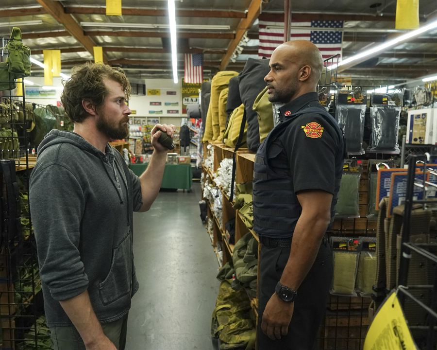 Seattle Firefighters - Die jungen Helden : Bild Boris Kodjoe, Josh Kelly