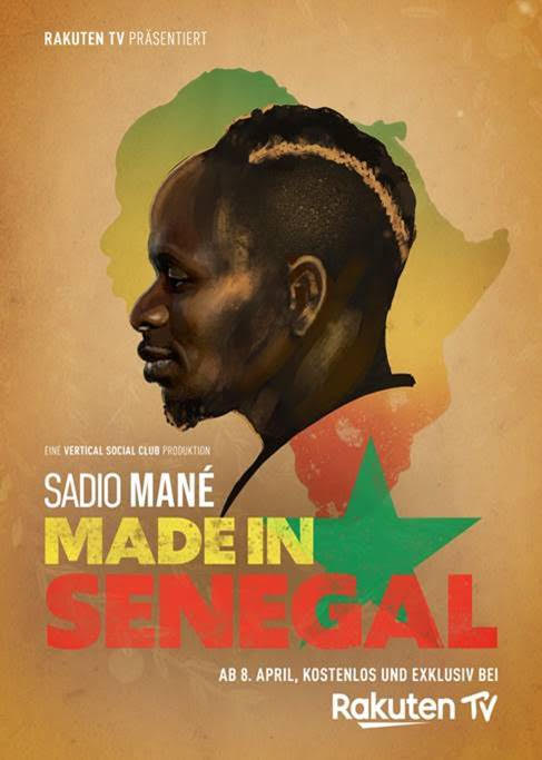 Sadio Mané - Made in Senegal : Kinoposter