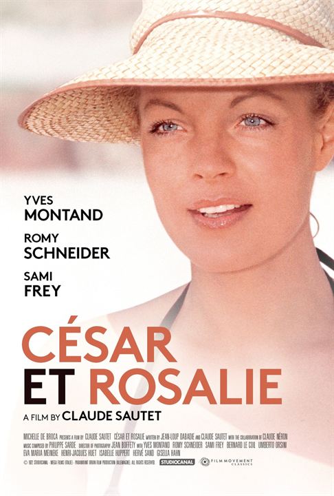 Cesar und Rosalie : Kinoposter