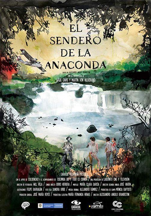 El Sendero de la anaconda : Kinoposter