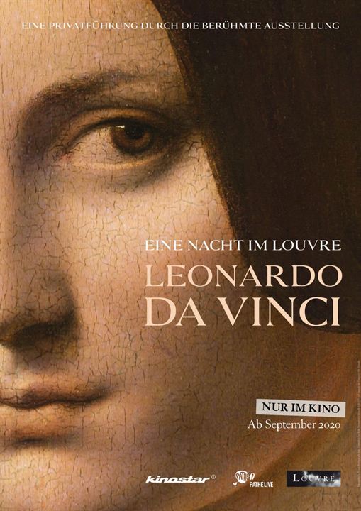 Eine Nacht im Louvre: Leonardo da Vinci : Kinoposter