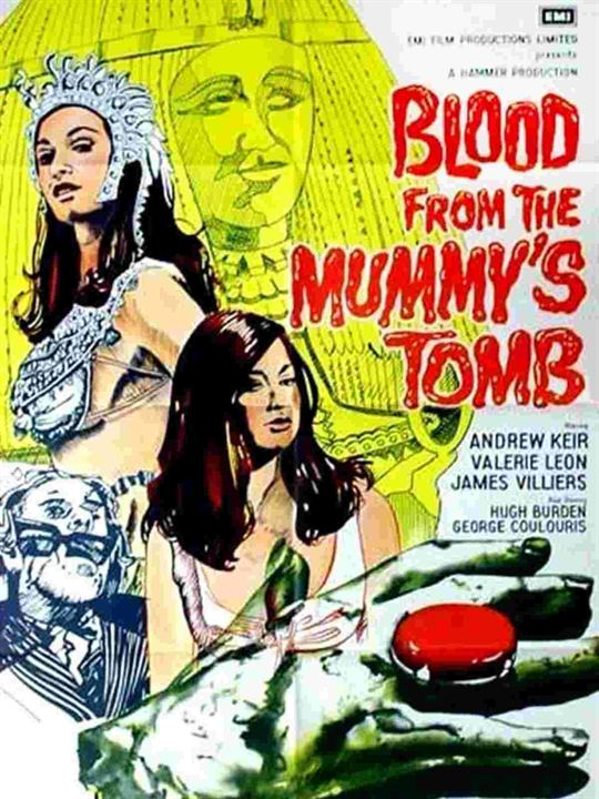 Das Grab der blutigen Mumie : Kinoposter