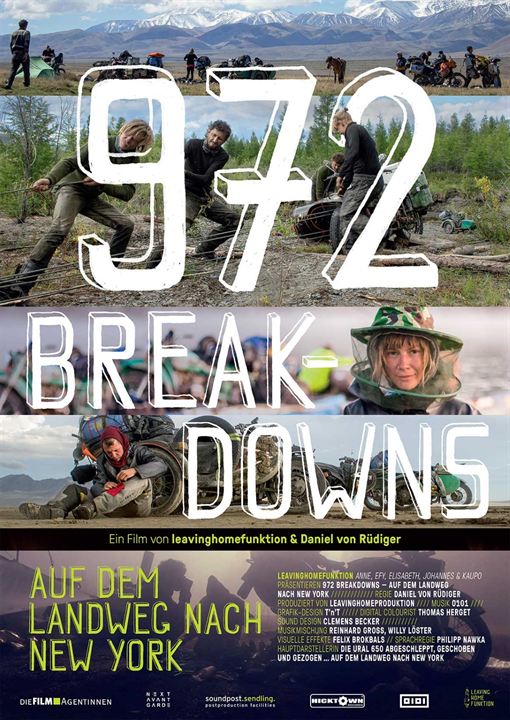 972 Breakdowns - Auf dem Landweg nach New York : Kinoposter