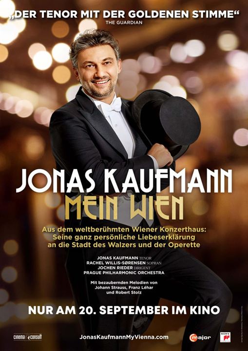 Jonas Kaufmann: Mein Wien : Kinoposter