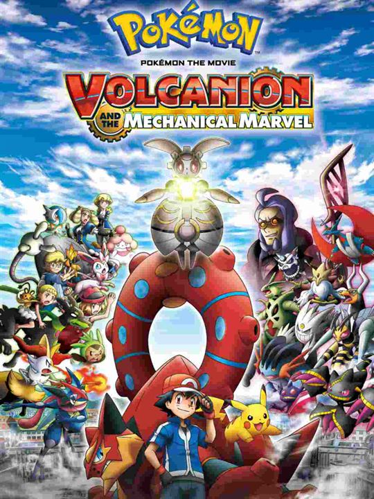 Pokémon der Film: Volcanion und das mechanische Wunderwerk : Kinoposter