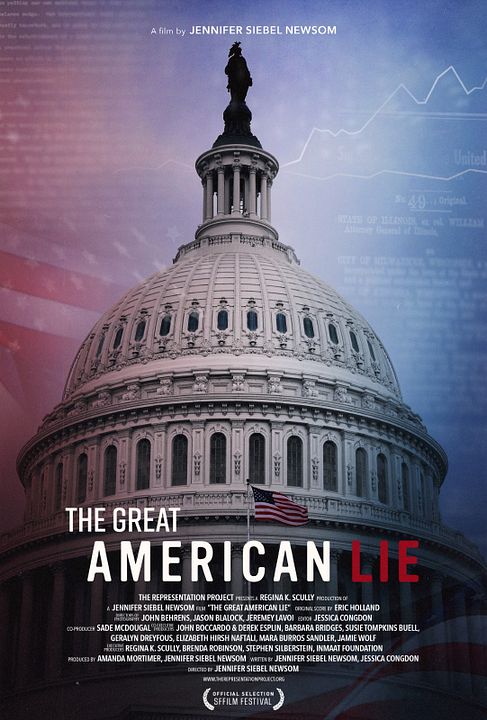The Great American Lie : Kinoposter