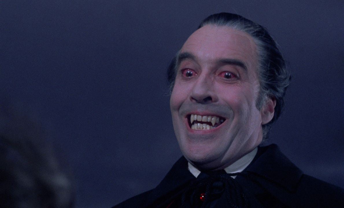 Draculas Blutrausch : Bild Christopher Lee