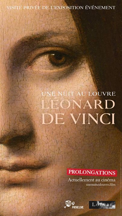 Eine Nacht im Louvre: Leonardo da Vinci : Kinoposter