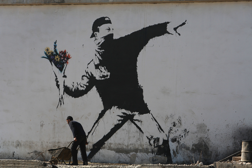 Banksy And The Rise Of Outlaw Art : Bild