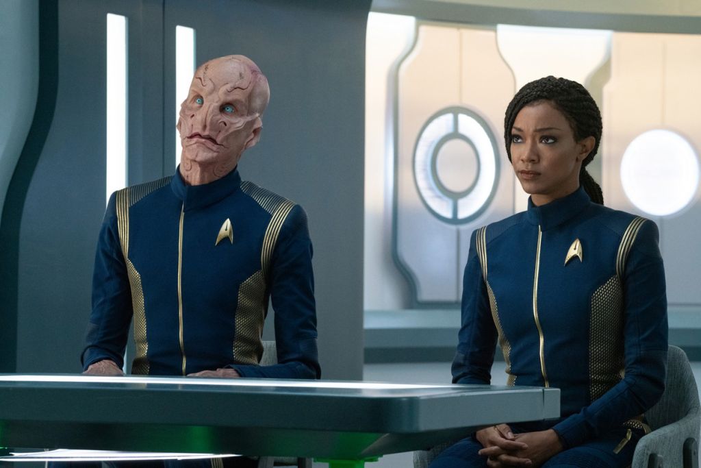 Star Trek: Discovery : Bild Sonequa Martin-Green, Doug Jones