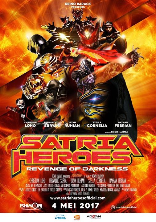 Satria Heroes: Revenge of the Darkness : Kinoposter