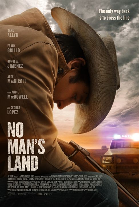 No Man's Land - Crossing the Line : Kinoposter