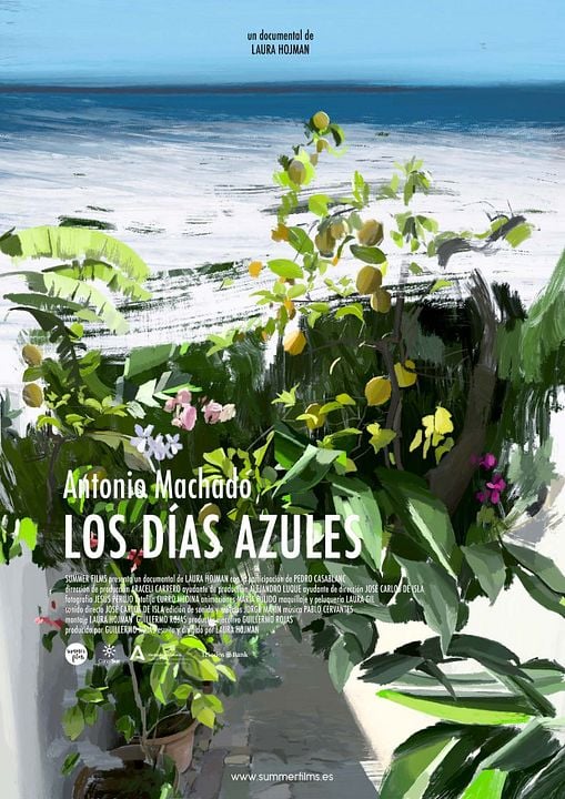 Antonio Machado: Los días azules : Kinoposter