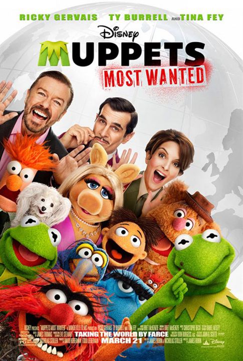 Die Muppets 2: Muppets Most Wanted : Kinoposter
