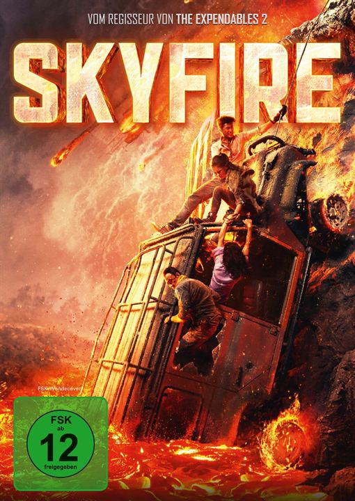 Skyfire - Eine Insel in Flammen : Kinoposter