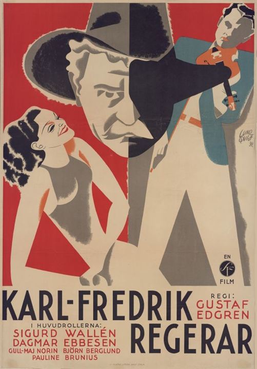 Karl Fredrik regerar : Kinoposter