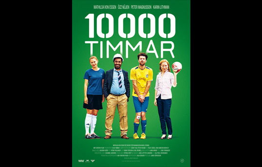 10 000 timmar : Kinoposter