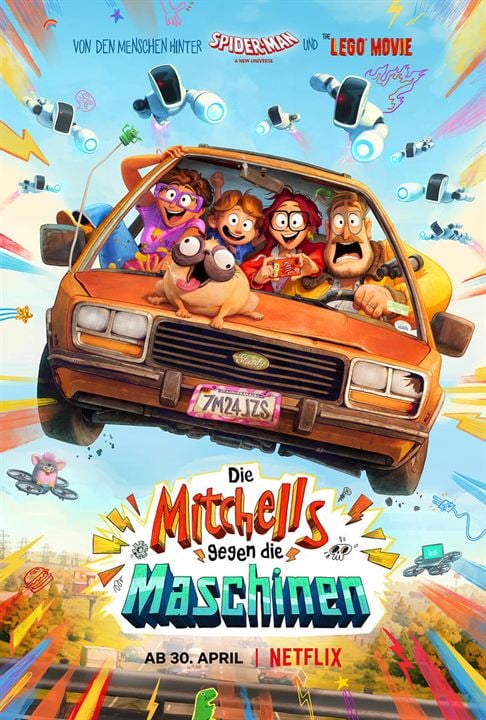 Die Mitchells gegen die Maschinen : Kinoposter