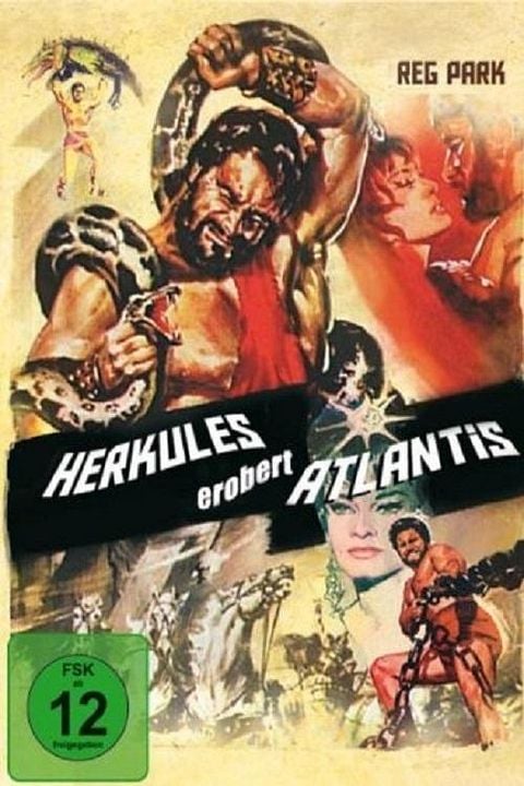 Herkules erobert Atlantis : Kinoposter