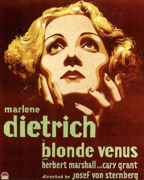 Die blonde Venus : Kinoposter