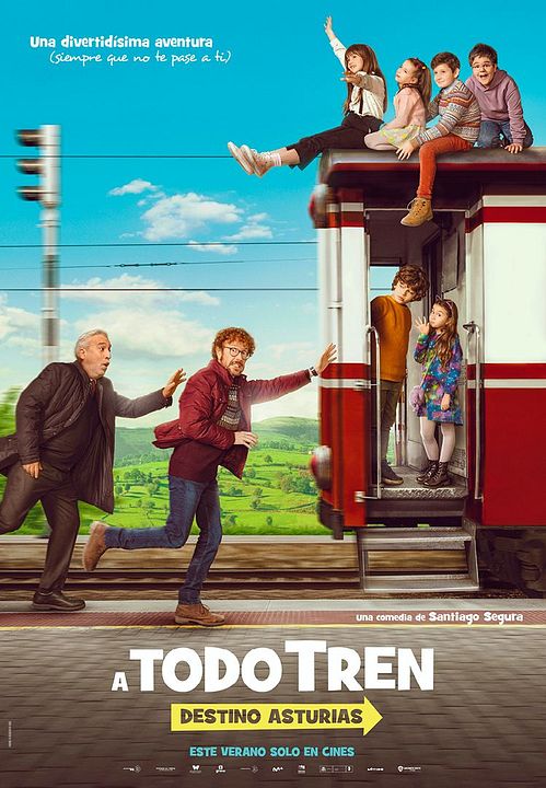 ¡A todo tren! (Destino Asturias) : Kinoposter