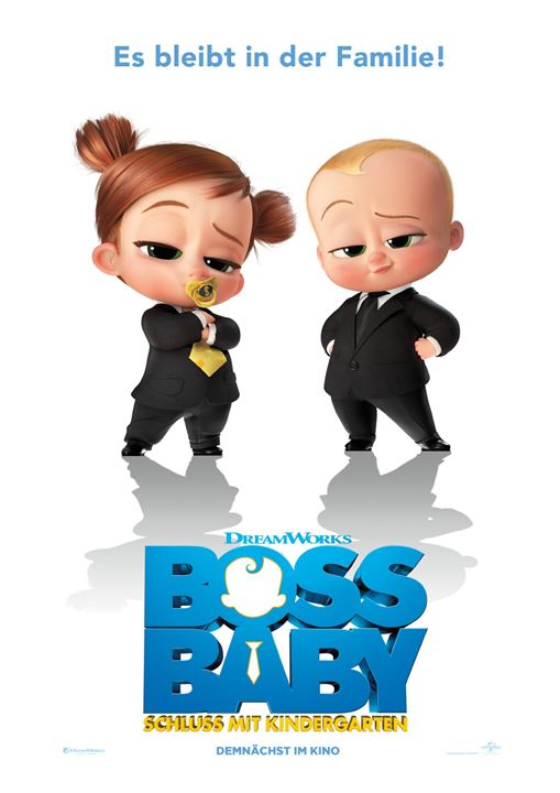Boss Baby - Schluss mit Kindergarten : Kinoposter