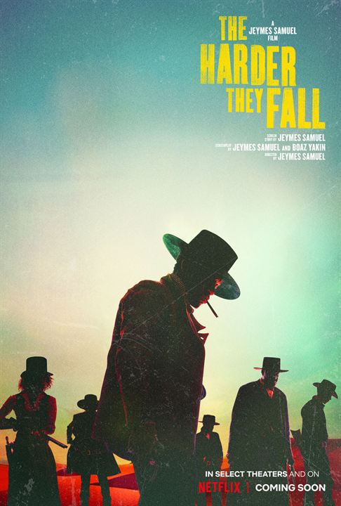 The Harder They Fall : Kinoposter