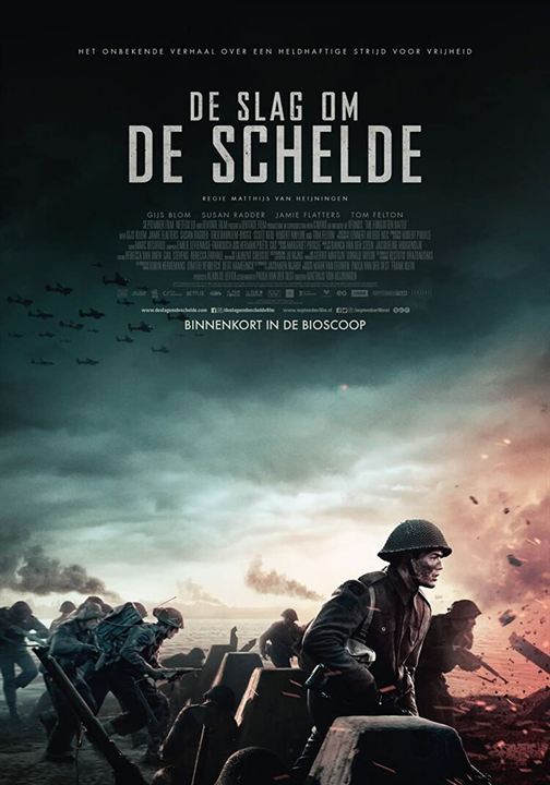 Die Schlacht um die Schelde : Kinoposter