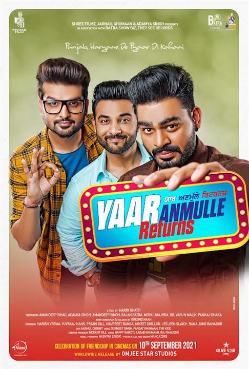 Yaar Anmulle Returns : Kinoposter