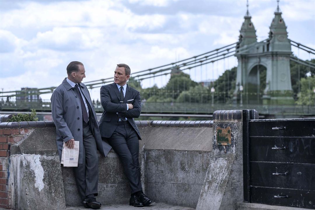 James Bond 007 - Keine Zeit zu sterben : Bild Ralph Fiennes, Daniel Craig