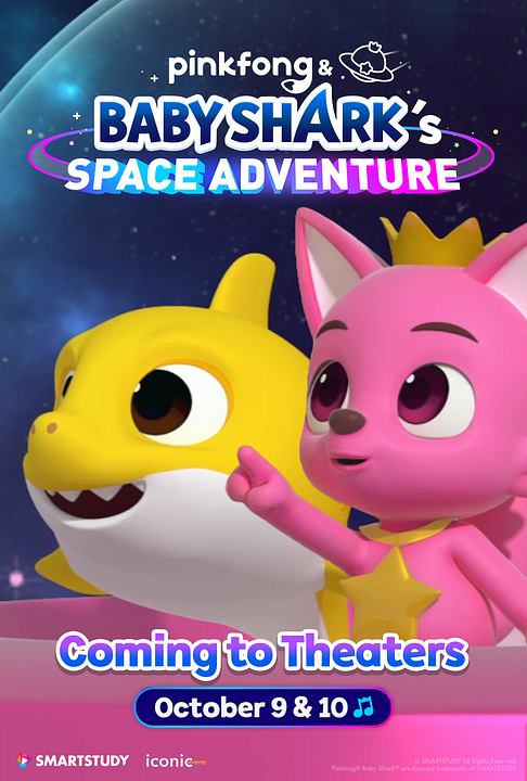 Pinkfong and Baby Shark's Space Adventure : Kinoposter