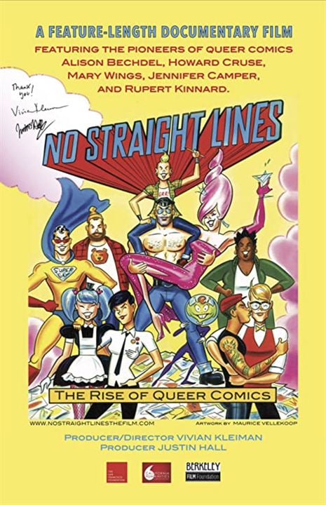 No Straight Lines: The Rise of Queer Comics : Kinoposter