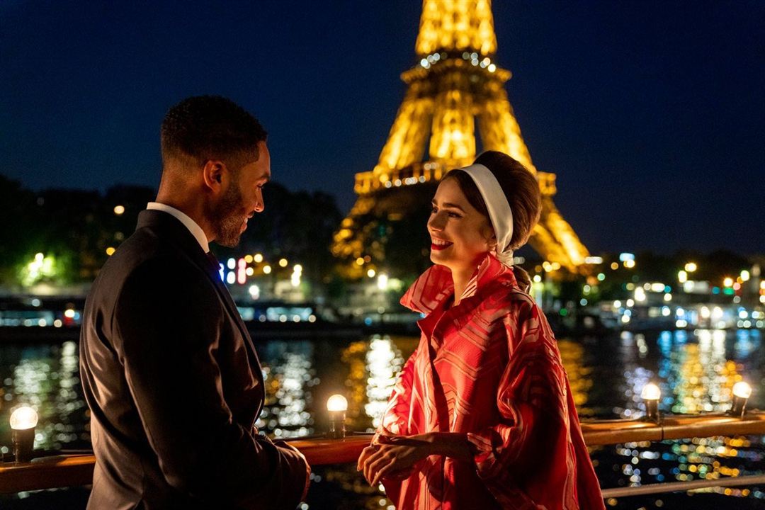 Bild Lily Collins, Lucien Laviscount